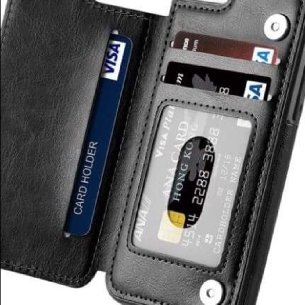 leather wallet case